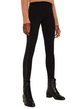 Treggings Esprit rayas negro