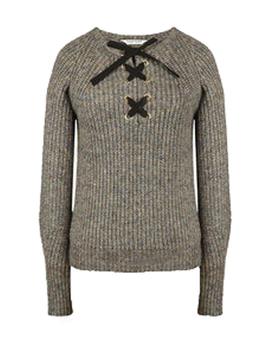 Jersey Naf Naf lazo gris