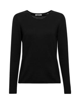 Jersey Esprit cuello redondo negro