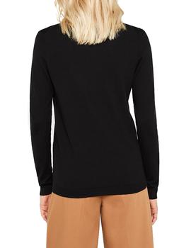 Jersey Esprit cuello redondo negro