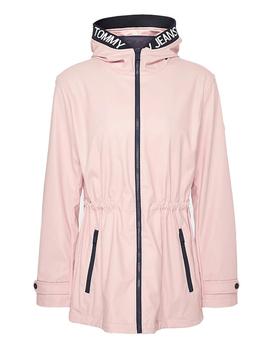 Chubasquero Tommy Jeans rosa