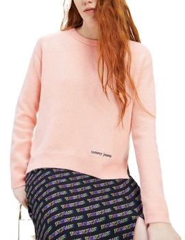 Jersey Tommy Jeans rosa