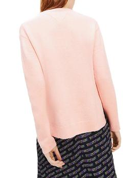 Jersey Tommy Jeans rosa