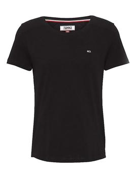 Camiseta Tommy Jeans logo negro