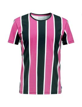  Camiseta Esprit rayas morado