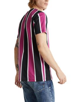  Camiseta Esprit rayas morado