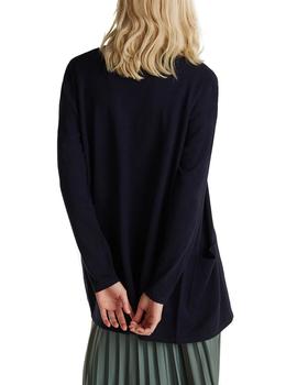 Chaqueta Esprit abierta marino