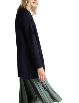 Chaqueta Esprit abierta marino