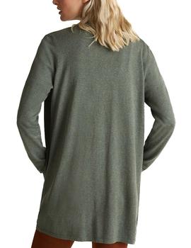 Chaqueta Esprit abierta kakhi