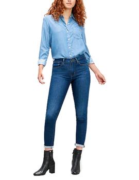 Pantalón vaquero Levis 721 High Rise Skinny azul