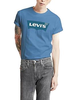 Camiseta Levis logo azul