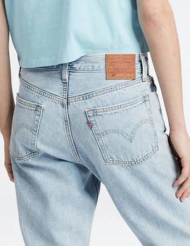 Pantalón vaquero Levis 501 Crop azul