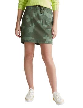 Falda Esprit camuflaje verde