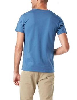 Camiseta Dockers logo azul