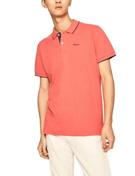 Polo Pepe Jeans Lucas coral