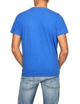 Camiseta Pepe Jeans Mario azul