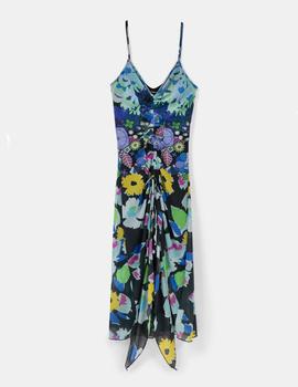 Vestido Desigual Glow azul