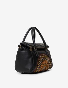 Bolso Desigual African Mandala negro