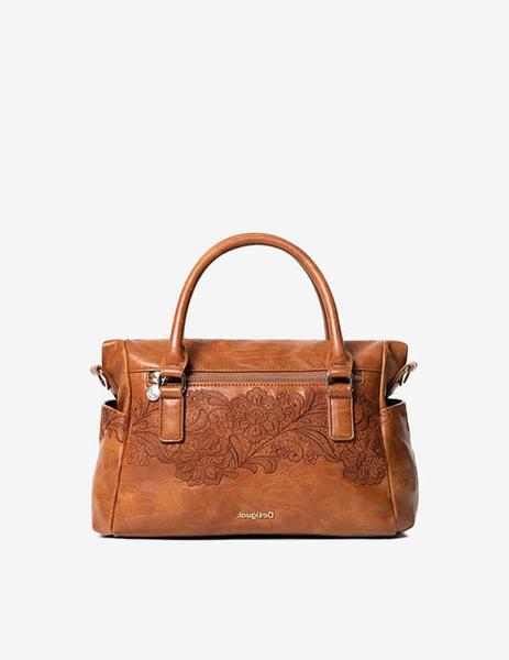 intermitente pulgada de ahora en adelante Bolso Desigual Melody Loverty camel