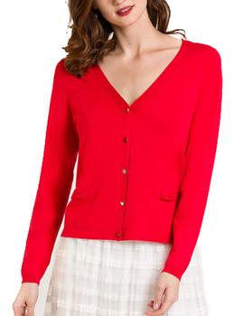 Cárdigan Naf Naf rosa
