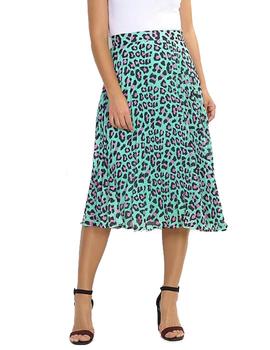 Falda Brave Soul leopardo multi