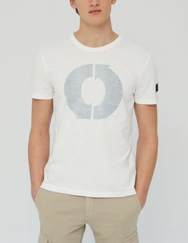 Camiseta Ecoalf Natal Logo blanco