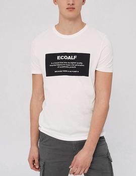 Camiseta Ecoalf Natal Label blanco