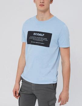 Camiseta Ecoalf Natal Label azul