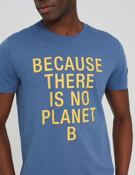 Camiseta Ecoalf Natal Because azul