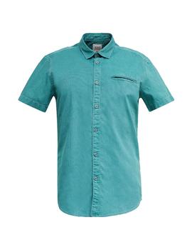 Camisa Esprit manga corta verde