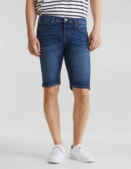 Bermuda Esprit denim azul