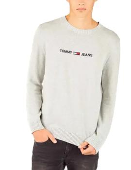 Jersey Tommy Jeans gris