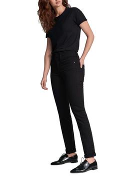 Pantalón vaquero Salsa Push In Secret slim negro