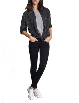 Pantalón vaquero Salsa Colette skinny negro