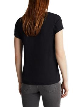 Camiseta Esprit básica negro