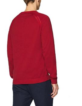 Jersey Esprit algodón rojo