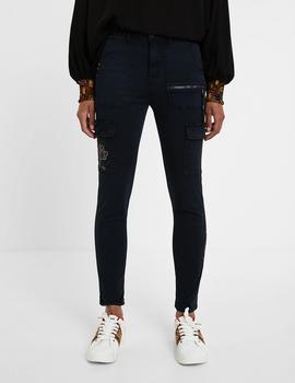 Pantalón Desigual Velutti azul