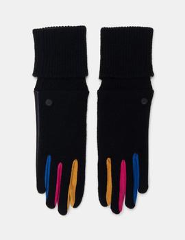 Guantes Desigual Fun negro