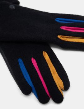 Guantes Desigual Fun negro