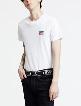 Pack 2 camisetas Levis regular blanco/negro