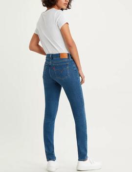 Pantalón vaquero Levis 711 skinny Bogota Way azul