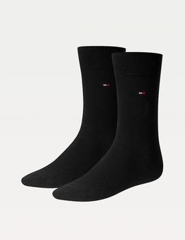 Pack 2 Pares Calcetines Tommy Jeans Classic negro