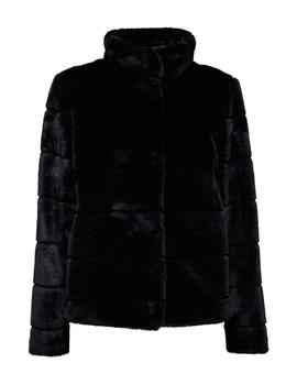 Chaqueta Esprit pelo sintético negro