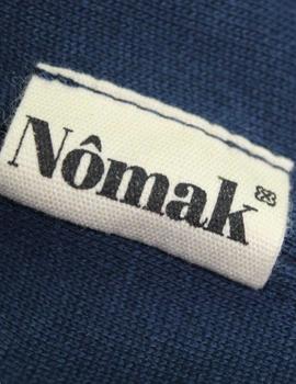 Sudadera Nômak cremallera azul