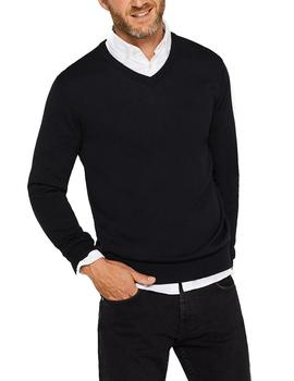 JERSEY ESPRIT CUELLO PICO NEGRO