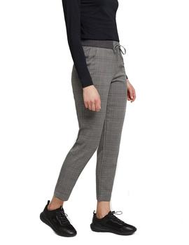 Pantalón Esprit jogger cuadros gris