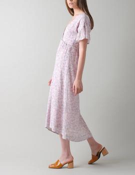 Vestido Indi-Cold estampado lila