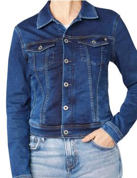 Cazadora Vaquera Pepe Jeans Core Jacket azul