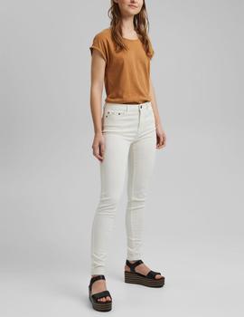 Pantalón vaquero Esprit skinny blanco