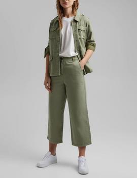 Pantalón Esprit culotte verde